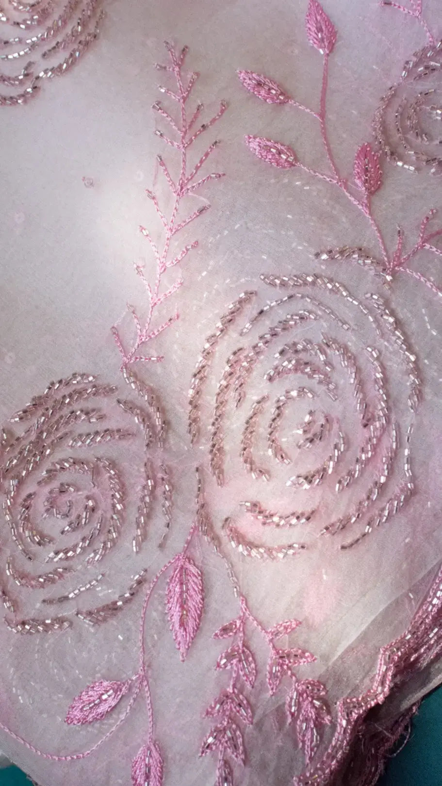 Pink Gulaab saree - 2